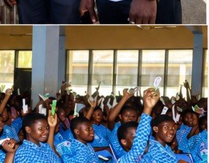 Students raising their hands during a classroom session